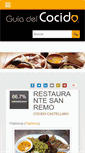 Mobile Screenshot of guiadelcocido.com
